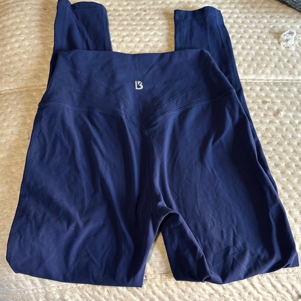 Navy Blue Athletic Leggings